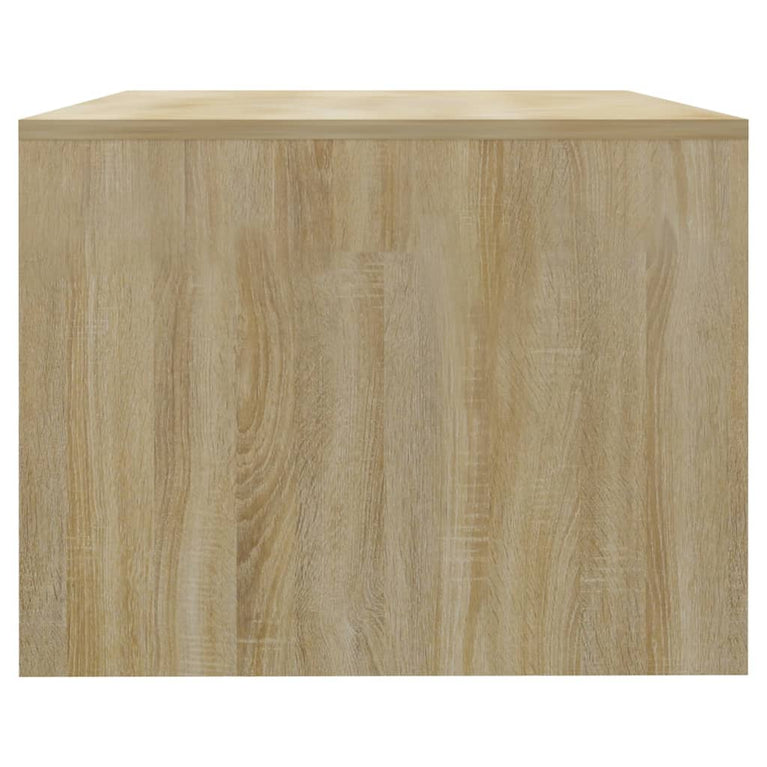 Salontafel 102x55x42 cm bewerkt hout sonoma eikenkleurig MeubelReus
