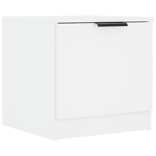Nachtkastjes 2 st 40x39x40 cm wit MeubelReus