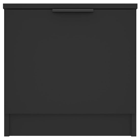 Nachtkastjes 2 st 40x39x40 cm zwart MeubelReus