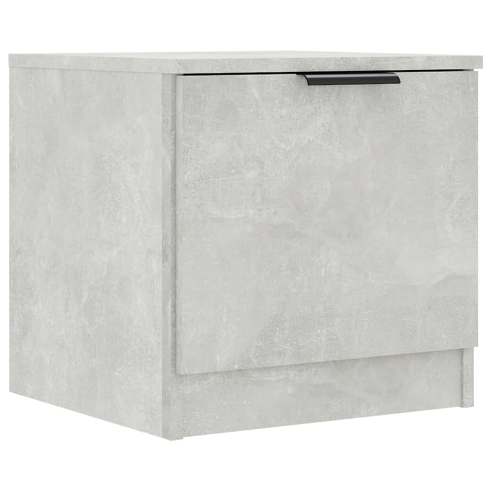Nachtkastjes 2 st 40x39x40 cm betongrijs MeubelReus