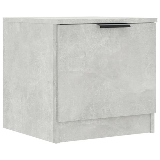 Nachtkastjes 2 st 40x39x40 cm betongrijs MeubelReus