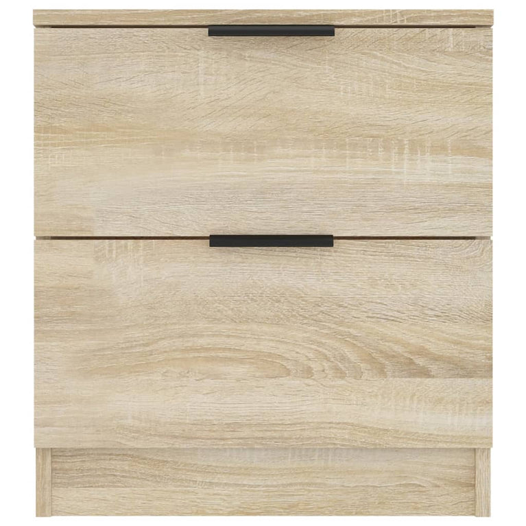 Nachtkastjes 2 st bewerkt hout sonoma eikenkleurig MeubelReus