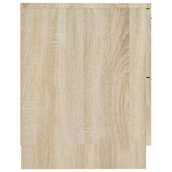 Nachtkastjes 2 st bewerkt hout sonoma eikenkleurig MeubelReus