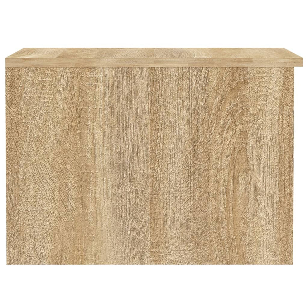 Salontafel 50x50x36 cm bewerkt hout sonoma eikenkleurig MeubelReus