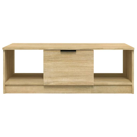 Salontafel 102x50x36 cm bewerkt hout sonoma eikenkleurig MeubelReus