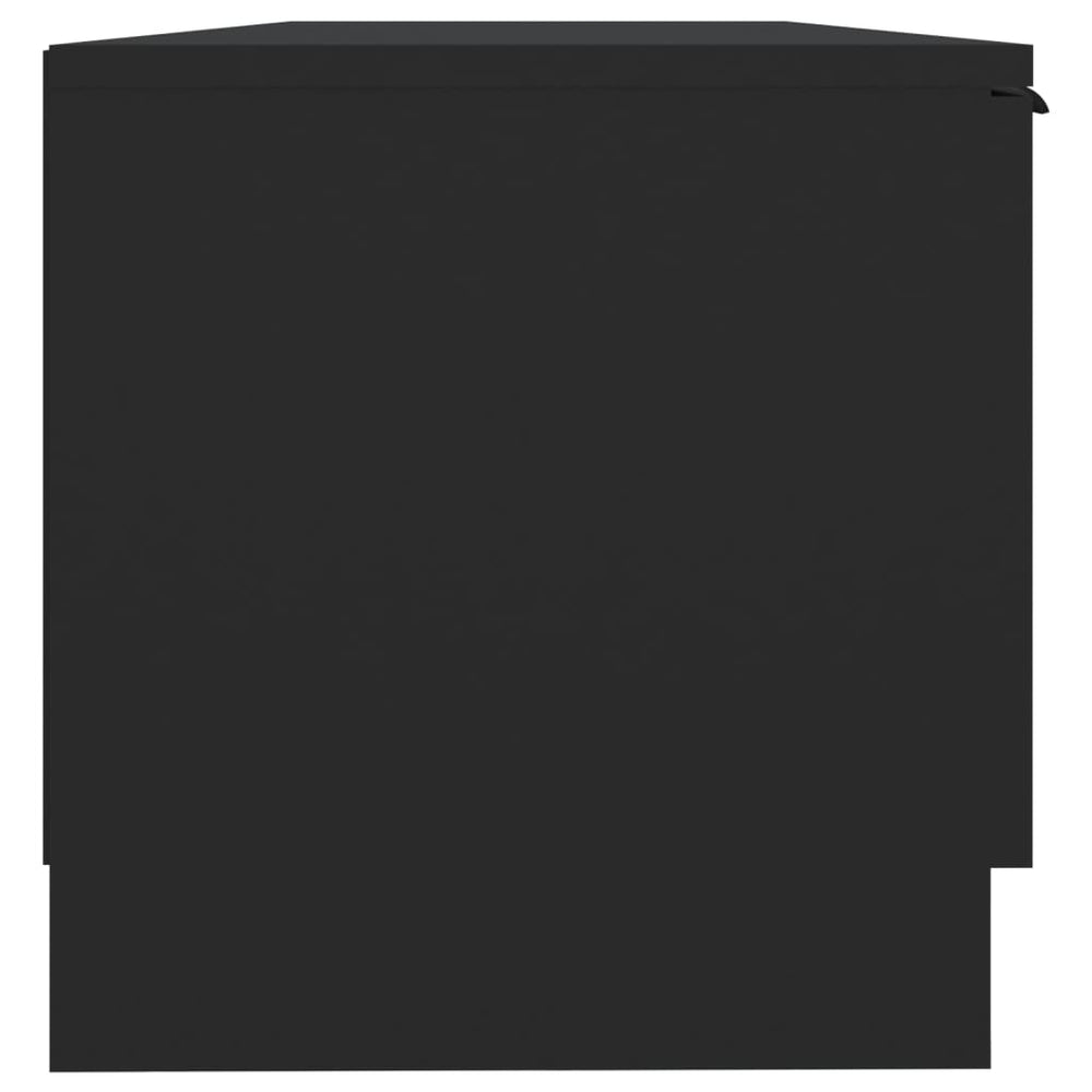 Tv-meubel 102x35x36,5 cm bewerkt hout zwart MeubelReus