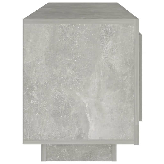 Tv-meubel 102x35x45 cm bewerkt hout betongrijs MeubelReus