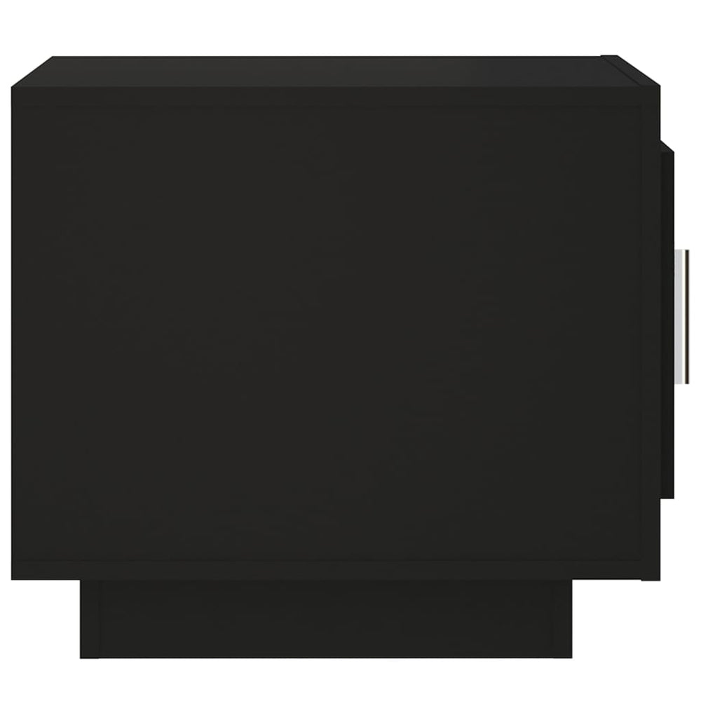 Salontafel 51x50x45 cm bewerkt hout zwart MeubelReus