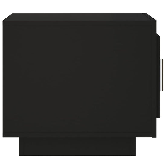 Salontafel 51x50x45 cm bewerkt hout zwart MeubelReus