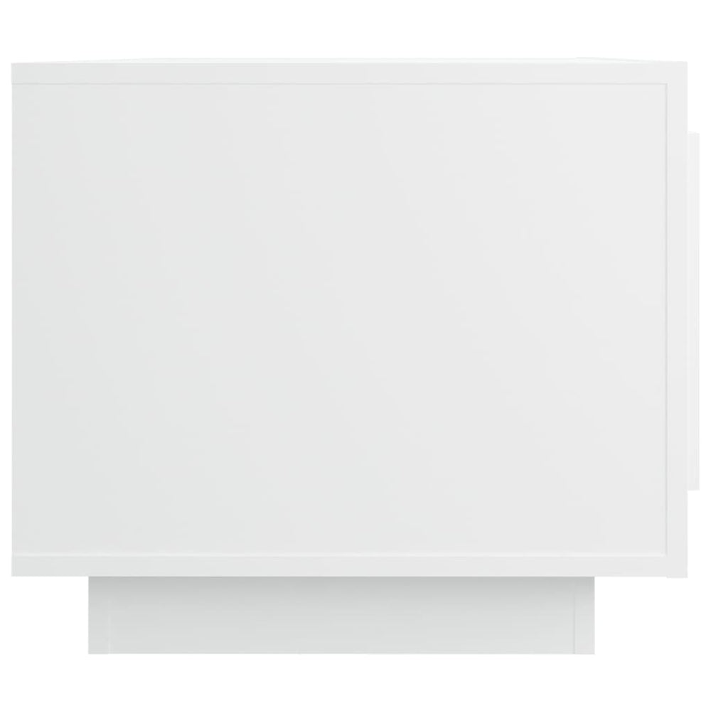 Salontafel 102x50x45 cm bewerkt hout wit MeubelReus