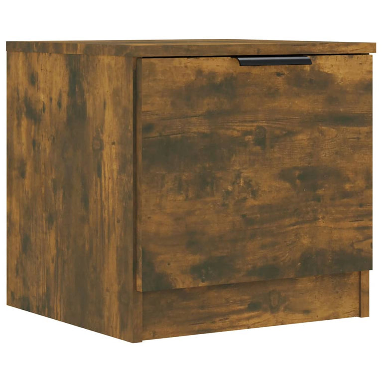 Nachtkastjes 2 st 40x39x40 cm gerookt eikenkleurig MeubelReus