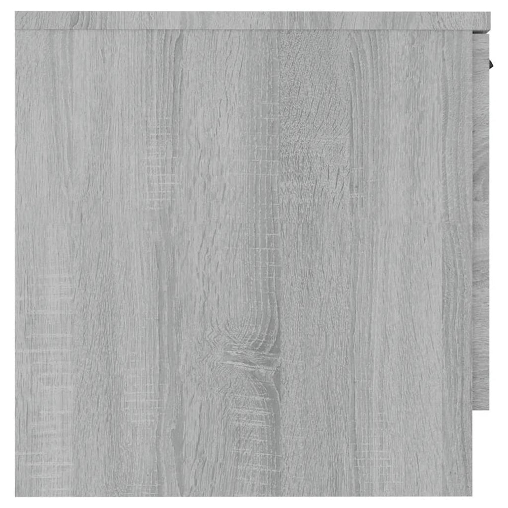 Nachtkastjes 2 st 40x39x40 cm grijs sonoma eikenkleurig MeubelReus