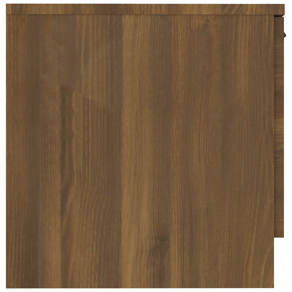 Nachtkastjes 2 st 40x39x40 cm bruineikenkleurig MeubelReus