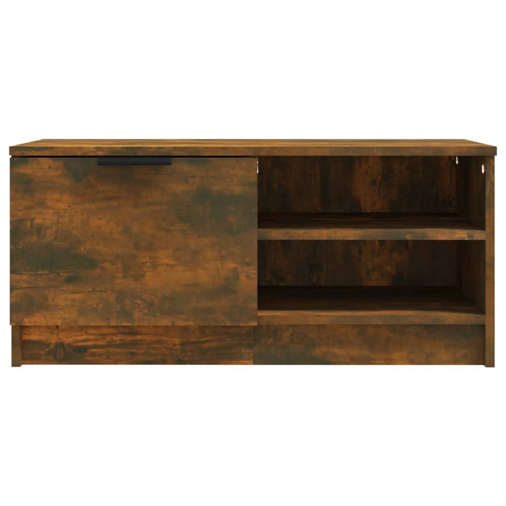 Tv-meubelen 2 st 80x35x36,5 cm bewerkt hout gerookt eikenkleur MeubelReus