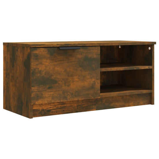 Tv-meubelen 2 st 80x35x36,5 cm bewerkt hout gerookt eikenkleur MeubelReus
