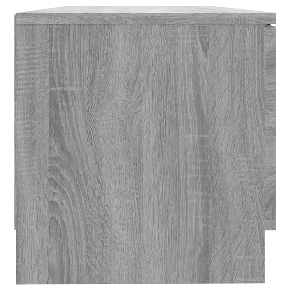 Tv-meubel 80x35x36,5 cm bewerkt hout grijs sonoma eikenkleurig MeubelReus