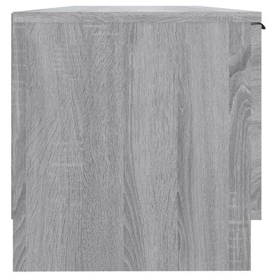 Tv-meubel 102x35x36,5 cm bewerkt hout grijs sonoma eikenkleurig MeubelReus