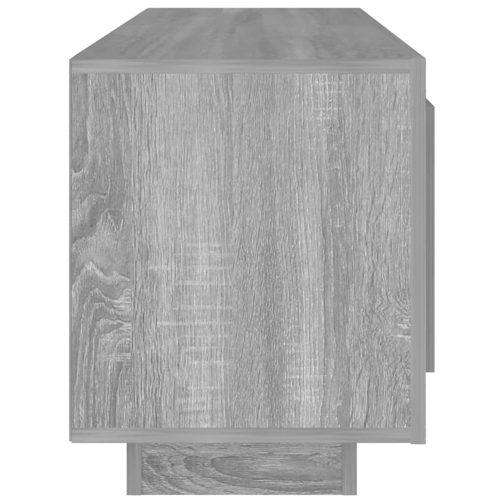 Tv-meubel 102x35x45 cm bewerkt hout grijs sonoma eikenkleurig MeubelReus