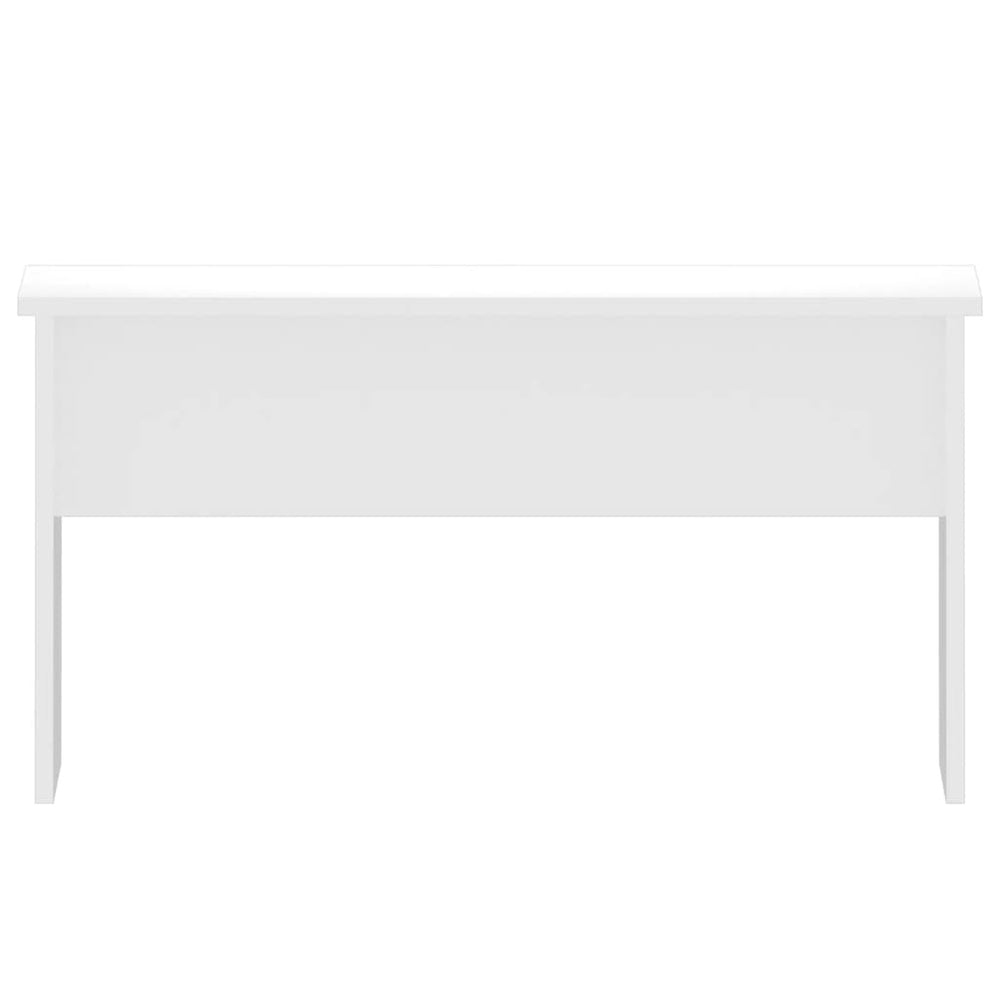 Salontafel 80x50,5x41,5 cm bewerkt hout hoogglans wit MeubelReus