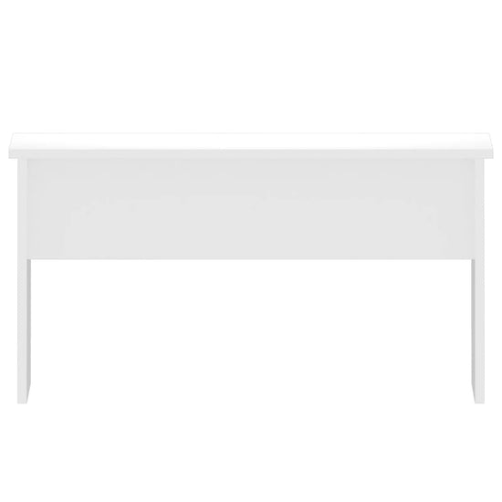 Salontafel 80x50,5x41,5 cm bewerkt hout hoogglans wit MeubelReus