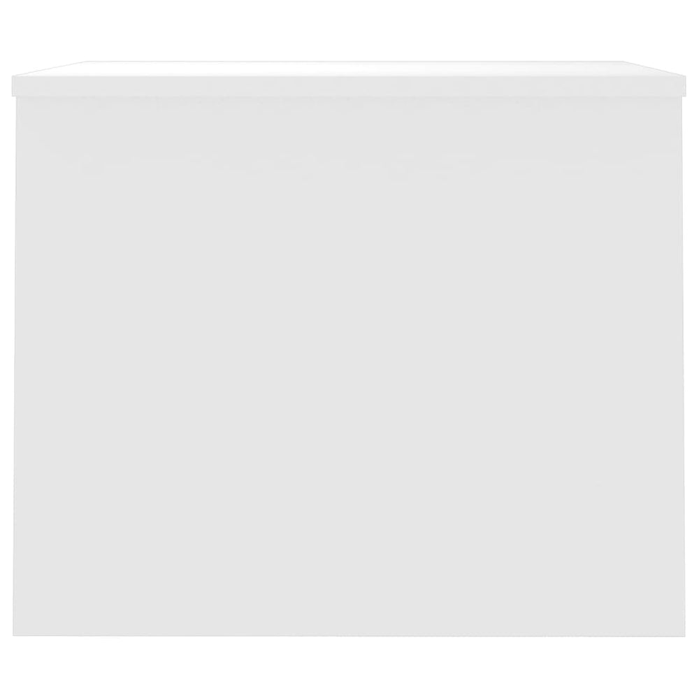 Salontafel 80x50,5x41,5 cm bewerkt hout hoogglans wit MeubelReus