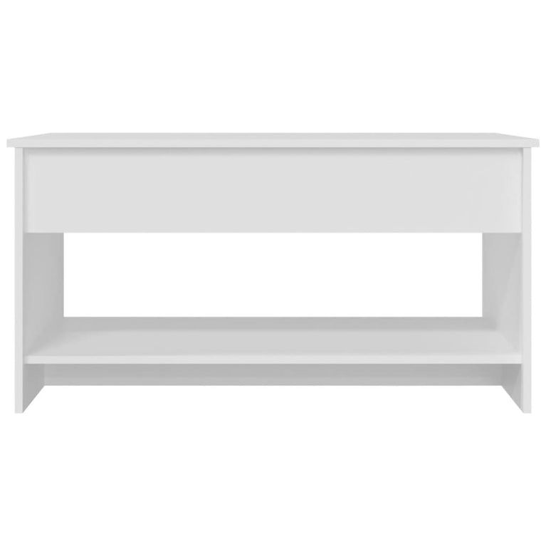 Salontafel 102x50x52,5 cm bewerkt hout wit MeubelReus