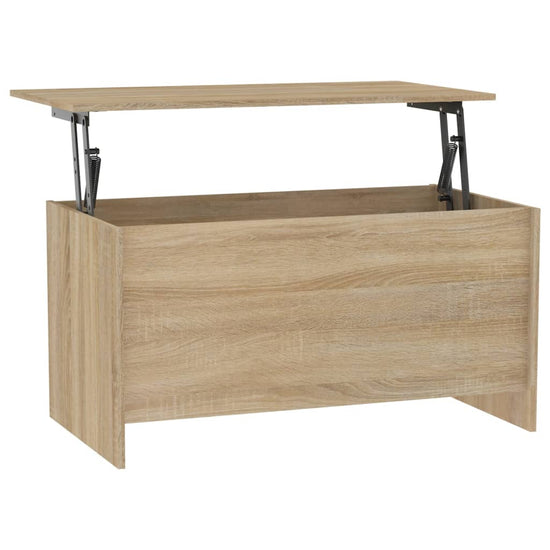 Salontafel 102x55,5x52,5 cm bewerkt hout sonoma eikenkleurig MeubelReus