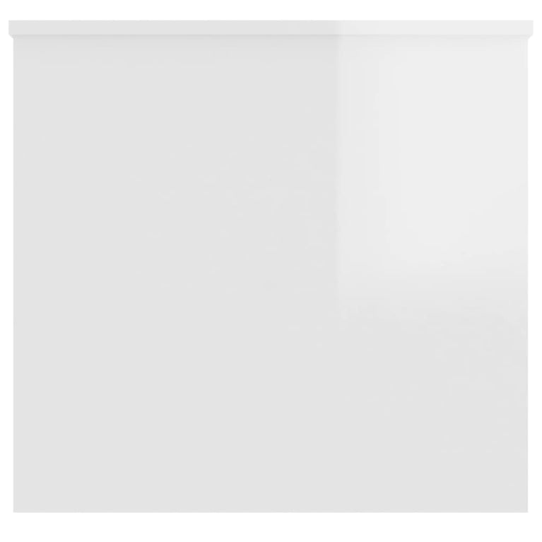 Salontafel 102x55,5x52,5 cm bewerkt hout hoogglans wit MeubelReus