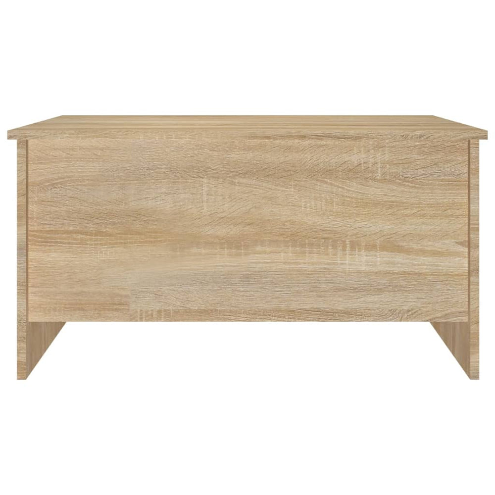 Salontafel 80x55,5x41,5 cm bewerkt hout sonoma eikenkleurig MeubelReus