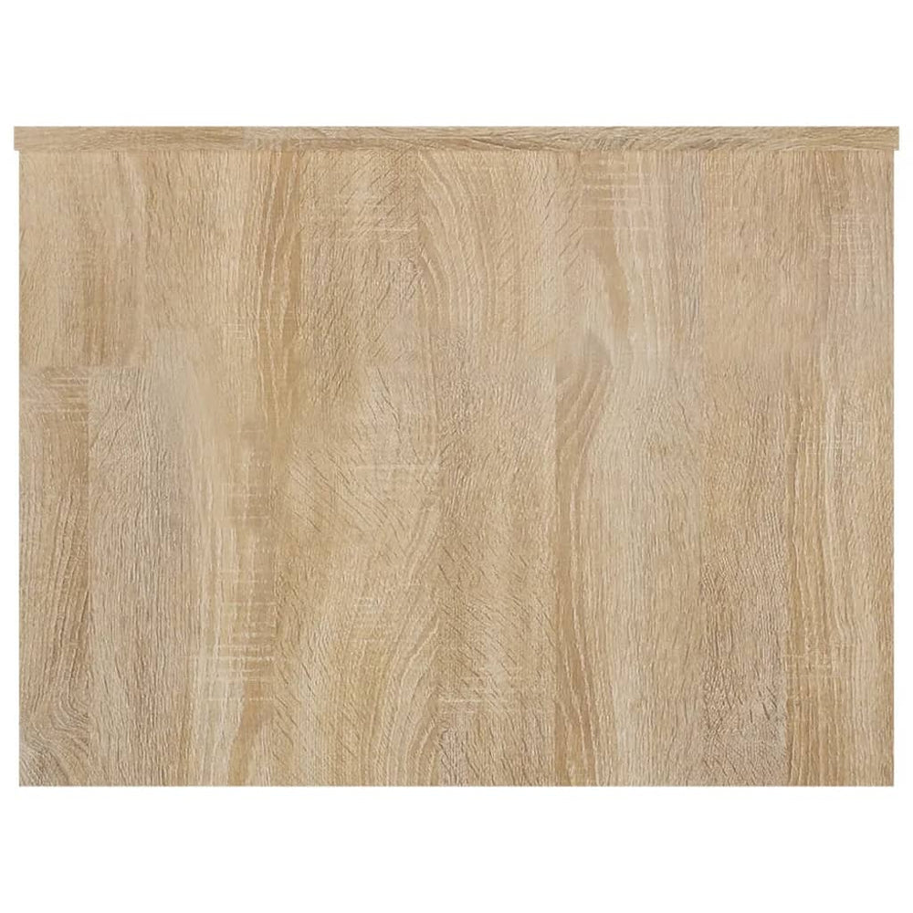 Salontafel 80x55,5x41,5 cm bewerkt hout sonoma eikenkleurig MeubelReus