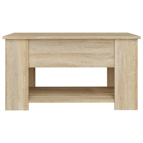 Salontafel 79x49x41 cm bewerkt hout sonoma eikenkleurig MeubelReus