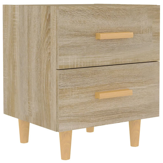 Nachtkastje 40x35x47,5 cm sonoma eikenkleurig MeubelReus
