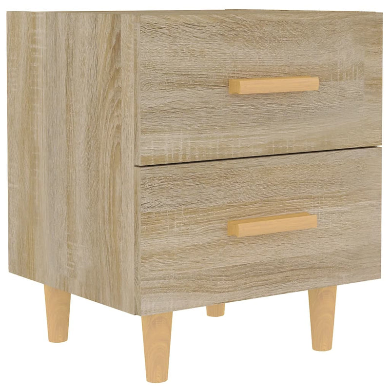 Nachtkastje 40x35x47,5 cm sonoma eikenkleurig MeubelReus