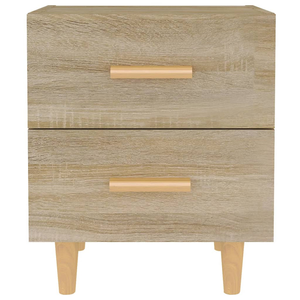 Nachtkastjes 2 st 40x35x47,5 cm sonoma eikenkleurig MeubelReus