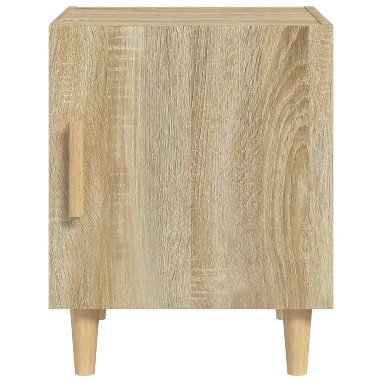 Nachtkastjes 2 st bewerkt hout sonoma eikenkleurig MeubelReus