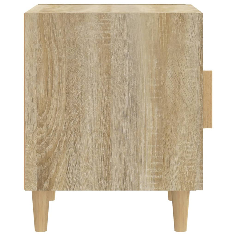 Nachtkastjes 2 st bewerkt hout sonoma eikenkleurig MeubelReus