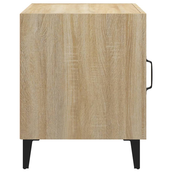 Nachtkastjes 2 st bewerkt hout sonoma eikenkleurig MeubelReus