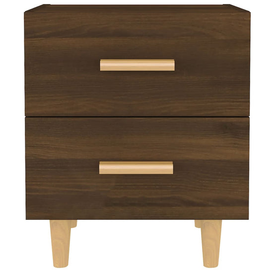 Nachtkastjes 2 st 40x35x47,5 cm bruineikenkleurig MeubelReus