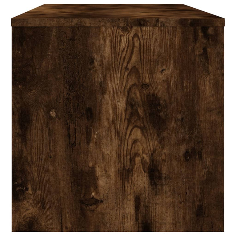 Tv-meubel 100x40x40 cm bewerkt hout gerookt eikenkleurig MeubelReus
