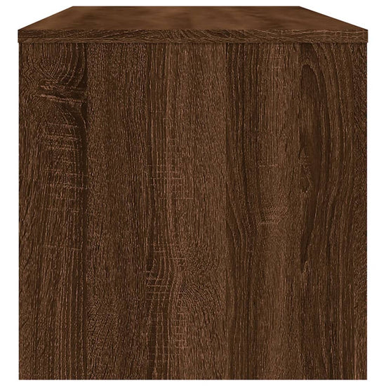 Tv-meubel 100x40x40 cm bewerkt hout bruin eikenkleur MeubelReus