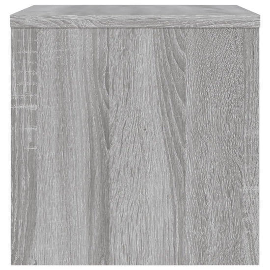 Nachtkastjes 2 st 40x30x30 cm bewerkt hout grijs sonoma eiken MeubelReus