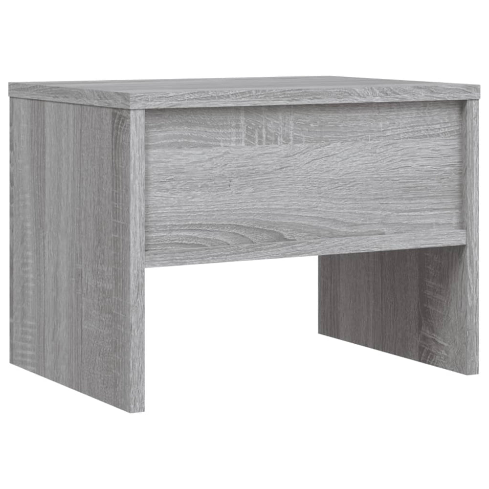 Nachtkastjes 2 st 40x30x30 cm bewerkt hout grijs sonoma eiken MeubelReus