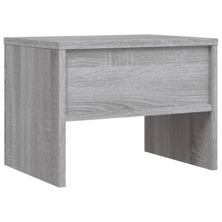 Nachtkastjes 2 st 40x30x30 cm bewerkt hout grijs sonoma eiken MeubelReus