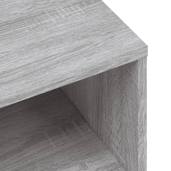Nachtkastjes 2 st 40x30x30 cm bewerkt hout grijs sonoma eiken MeubelReus