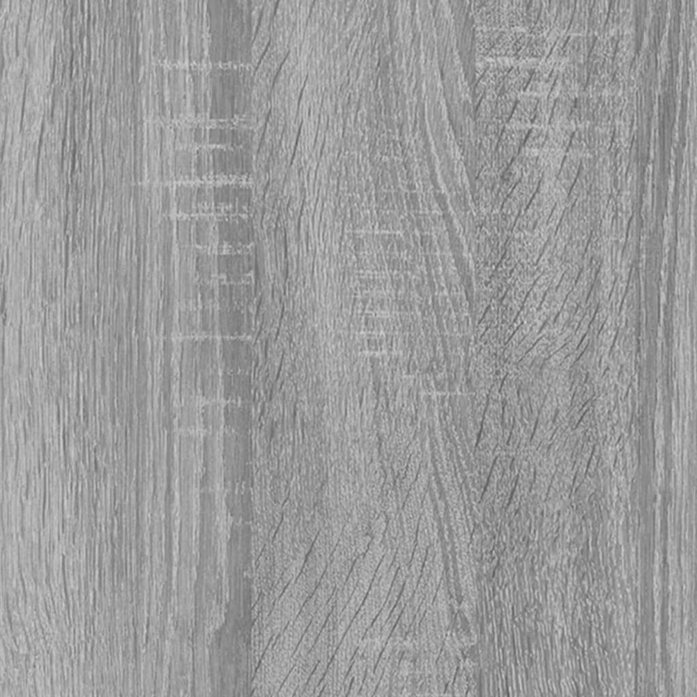 Boekenkast / kamerscherm 80x24x96 cm bewerkt hout grijs sonoma MeubelReus