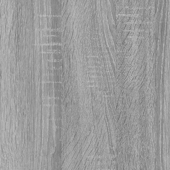 Boekenkast / kamerscherm 80x24x96 cm bewerkt hout grijs sonoma MeubelReus