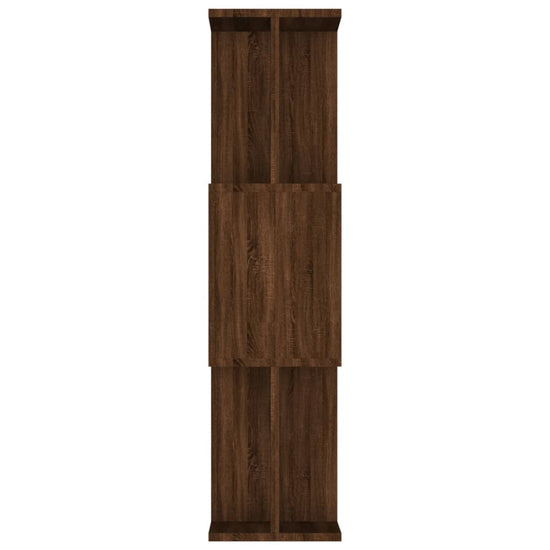 Boekenkast / kamerscherm 80x24x96 cm bewerkt hout bruineiken MeubelReus