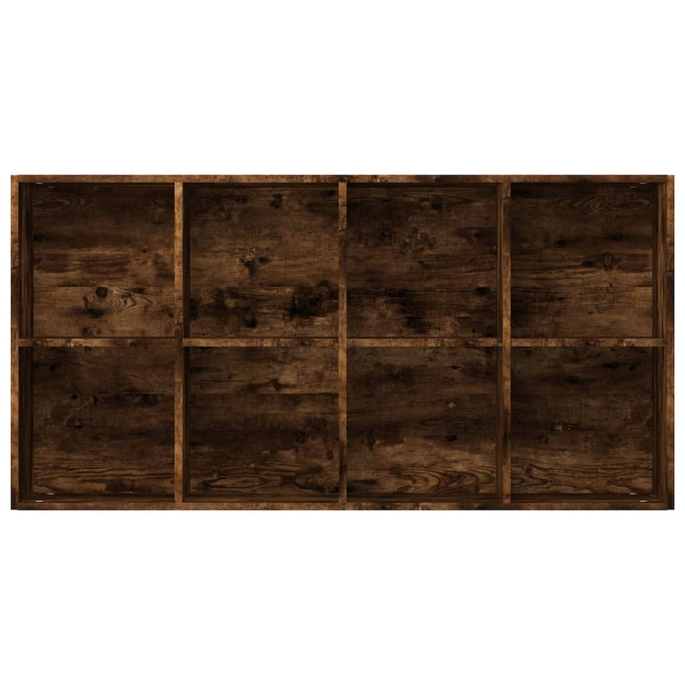 Boekenkast 66x30x130 cm bewerkt hout gerookt eikenkleurig MeubelReus