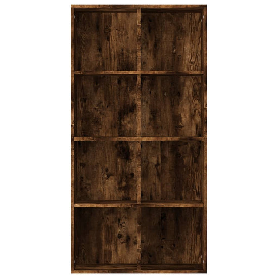Boekenkast 66x30x130 cm bewerkt hout gerookt eikenkleurig MeubelReus