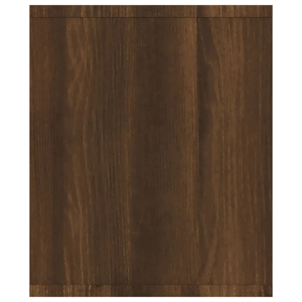 Boekenkast/tv-meubel 143x30x36 cm bewerkt hout bruineikenkleur MeubelReus